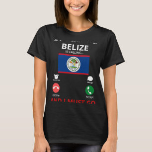 T-shirt Le Belize Appelle
