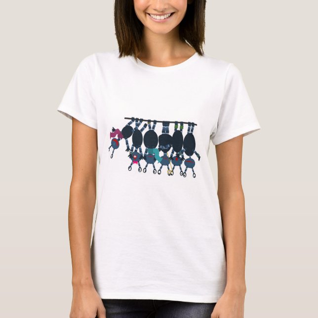 T-shirt Le berceau de Newton (Devant)