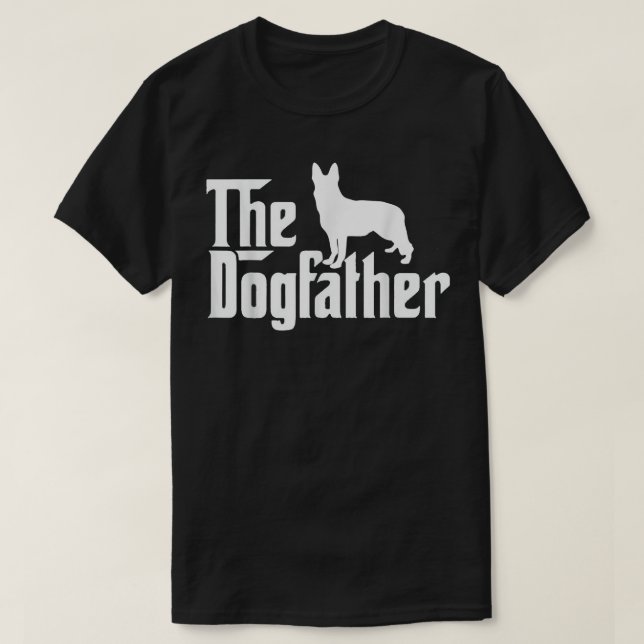 T-shirt Le berger allemand Dogfather s  (Design devant)