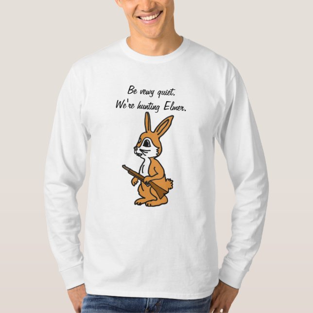 T-shirt Le BH soyez tranquillité vewy. Nous chassons (Devant)