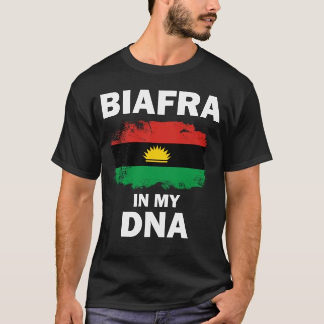 T-shirt Le Biafra dans mon ADN (Devant)