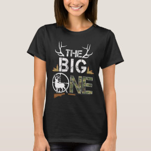 T-shirt Le Big One Birthday Boy Deer Hunter Camouflage 1s