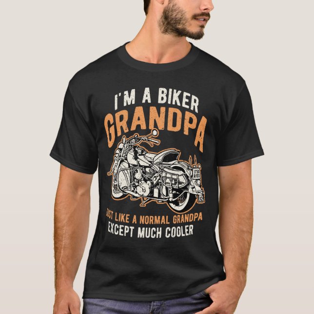 T-shirt Le Biker Cite Drôle Motocycliste Rider Dit (Devant)