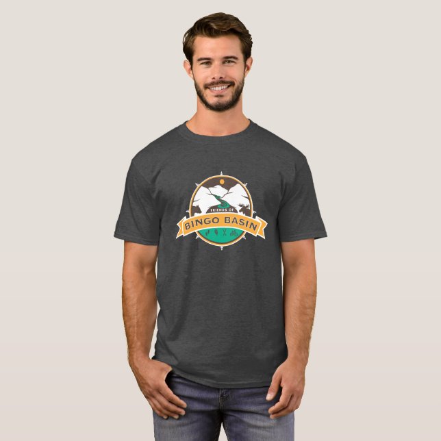 T-shirt Le bingo-test T des hommes (Devant entier)