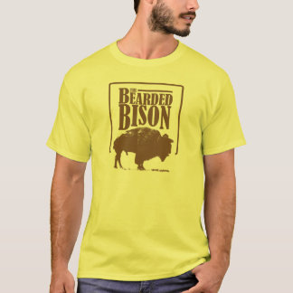 T-shirt Le bison barbu
