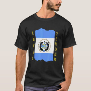 T-shirt Le Bitcoin El Salvador est une monnaie légale