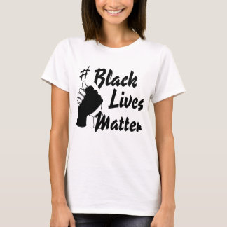 T-shirt Le #Black vit matière