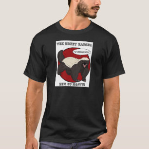 T-shirt Le blaireau de miel de Badassed