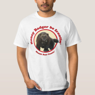 T-shirt Le blaireau de miel soit Frontin