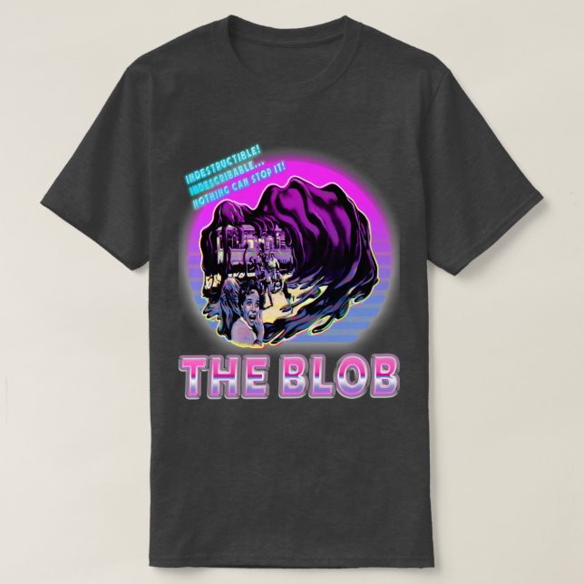 T-SHIRT LE BLOB VAPEWAVE (Design devant)