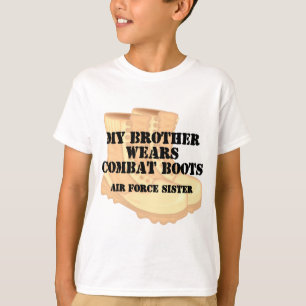 T-shirt Le bloc de contrôle de données de frère de soeur