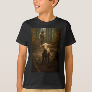 T-shirt Le Bon Berger et l'Agneau Perdu – Jésus & Agneau