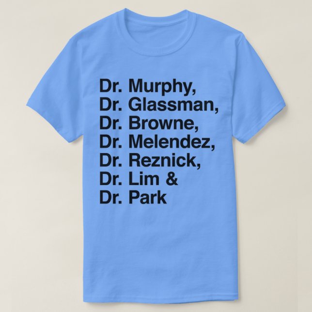 T-shirt Le bon docteur (Design devant)