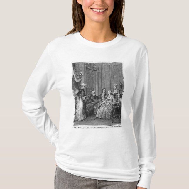 T-shirt Le bon présage (Devant)