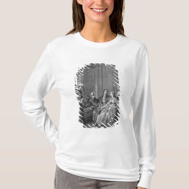 T-shirt Le bon présage (Devant)