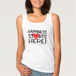 T-shirt Le Bonheur Commence Ici !