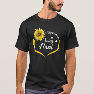 T-shirt Le Bonheur De Nani Don Est Être Un Nani