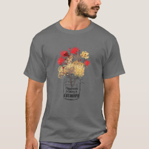 T-shirt Le Bonheur Des Femmes Est D'Être Un Mat De Famille