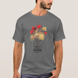 T-shirt Le Bonheur Des Femmes Est D'Être Un Mat De Famille