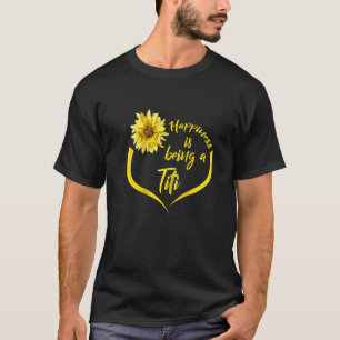 T-shirt Le Bonheur Des Femmes Titi Est Un Titi Raglan