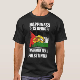 T-shirt Le Bonheur Est Marié À Un Palestinien