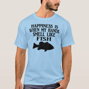 T-SHIRT LE BONHEUR EST QUAND MES MAINS SENTENT COMME DES