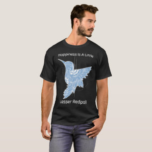 T-shirt Le bonheur est un observateur de sizerin flammé