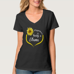 T-shirt Le Bonheur Glama Est Un Glama