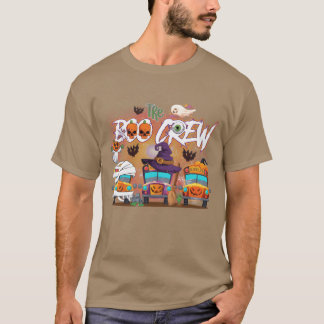 T-shirt Le Boo Crew maman sorcière Citrouille drôle