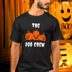T-shirt Le Boo Crew Moderne Halloween Famille Correspondan
