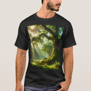 T-shirt Le Bosquet Émeraude : Lumière Ancienne