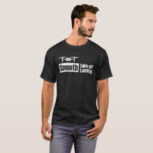 T-shirt Le bourdon lisse enlèvent v1 de débarquement lisse