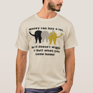 T-shirt Le bout d'agitation choie des hommes
