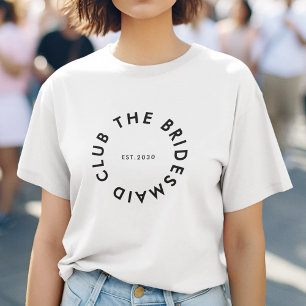 T-shirt Le Bridesmaid Club Bachelorette