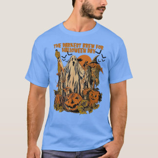 T-shirt Le brin le plus foncé pour le jour d'halloween Hal
