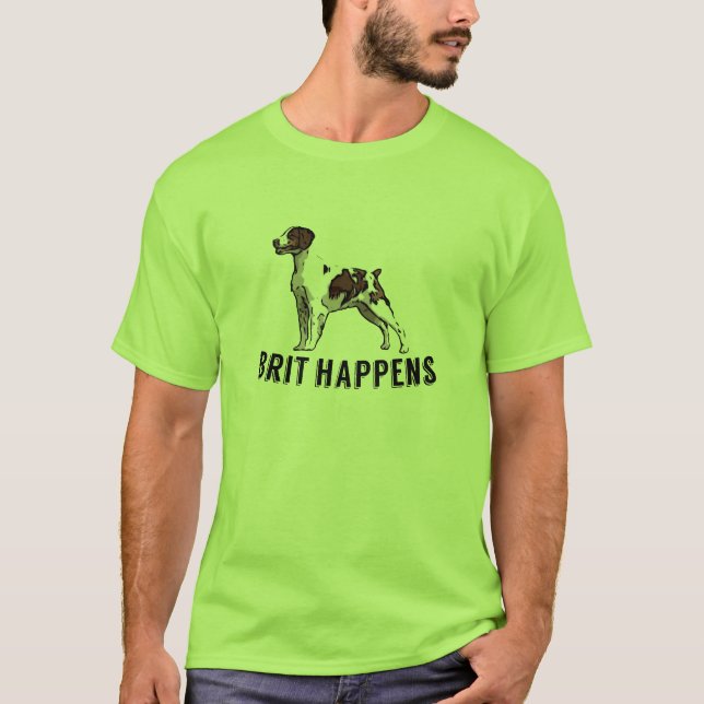T-shirt Le Britannique se produit - la Bretagne (Devant)