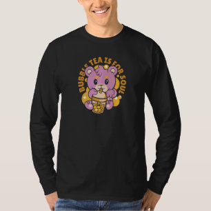 T-shirt Le Bubble Tea Est Pour Les Âmes bulles Costume De