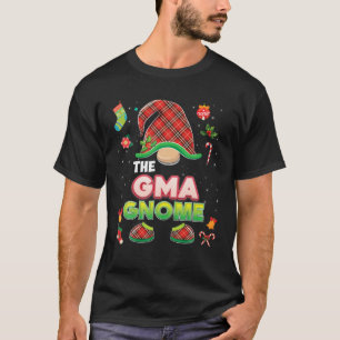T-shirt Le Buffalo Gma Gnome Plaid Correspondant À Noël Pa