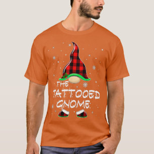 T-shirt Le Buffle Gnome Tatoué Plaid Correspondant Famille
