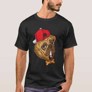 T-shirt Le Bulldog Gangster Chien Animal Pug Bulldog