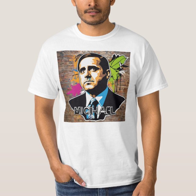 T-shirt Le Bureau - Michael Scott (Devant)