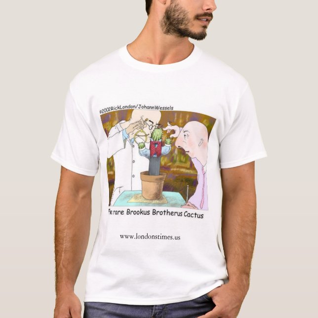 T-shirt Le cactus préparé par meilleur du monde (Devant)
