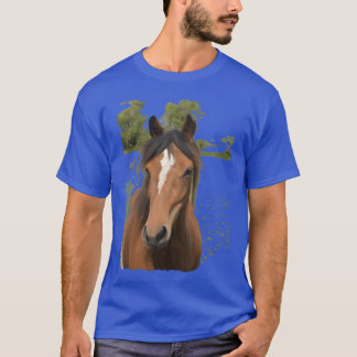 T-shirt Le cadeau Cheval