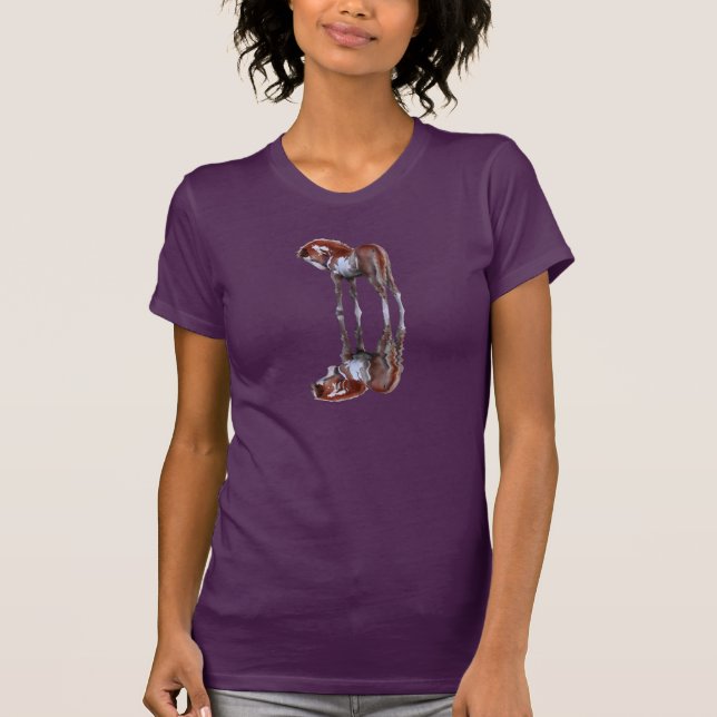 T-shirt Le cadeau de l'amoureux de l'équine (Devant)