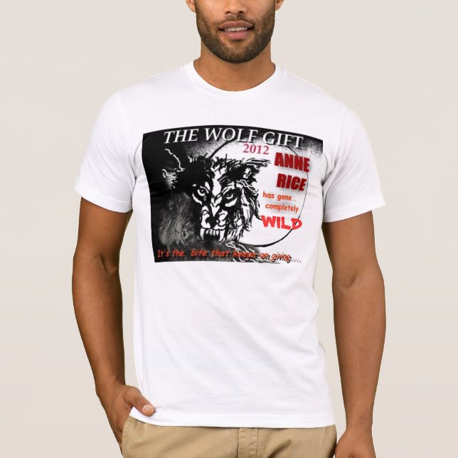 T-shirt LE CADEAU de LOUP par ANNE RICE (Devant)