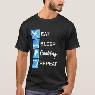 T-shirt Le cadeau drôle de chef mangent l'art culinaire de
