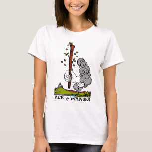 T-SHIRT LE CÆ DE LA CARTE DESIG DES BAGUETTES MAGIQUES