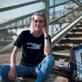 T-shirt Le café est mon copilote