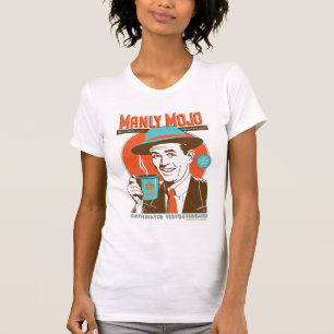 T-shirt Le café Manly Mojo
