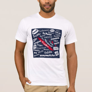 T-shirt Le Caillou humour local, Nouvelle-Calédonie